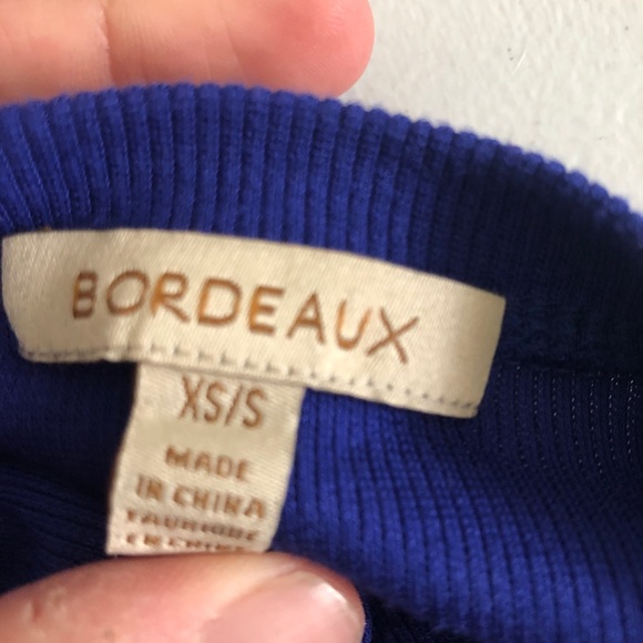 Bordeaux | Swing sweater | 3/4 sleeves | S/XS - Picture 5 of 6